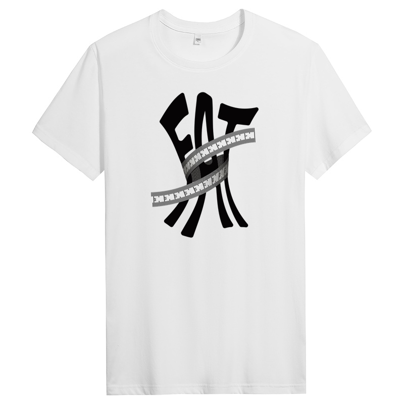 夏季男士修身圆领纯棉短袖T恤潮流半袖体恤衣服男装T DT11189