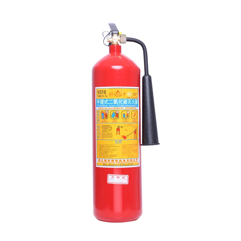 星浙安 灭火器 二氧化碳5公斤灭火器 手提式二氧化碳灭火器5KG 机房精密仪器灭火器MT/5