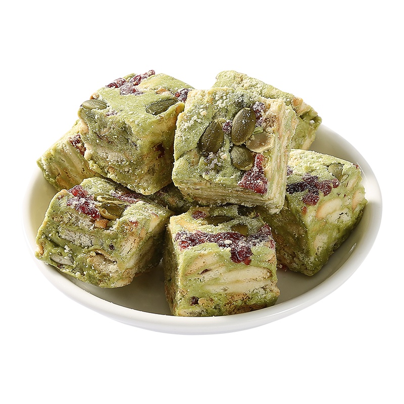 半日闲 ins网红零食蔓越莓雪花酥120g/袋 手工糕点牛扎雪酥奶芙 蛋糕点心甜品