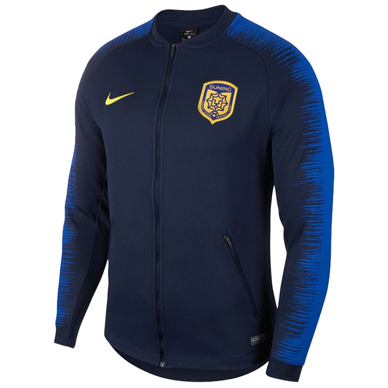 NIKE 耐克 江苏苏宁足球俱乐部 官方 N98 出场服 苏宁外套茄克 AR4522-451
