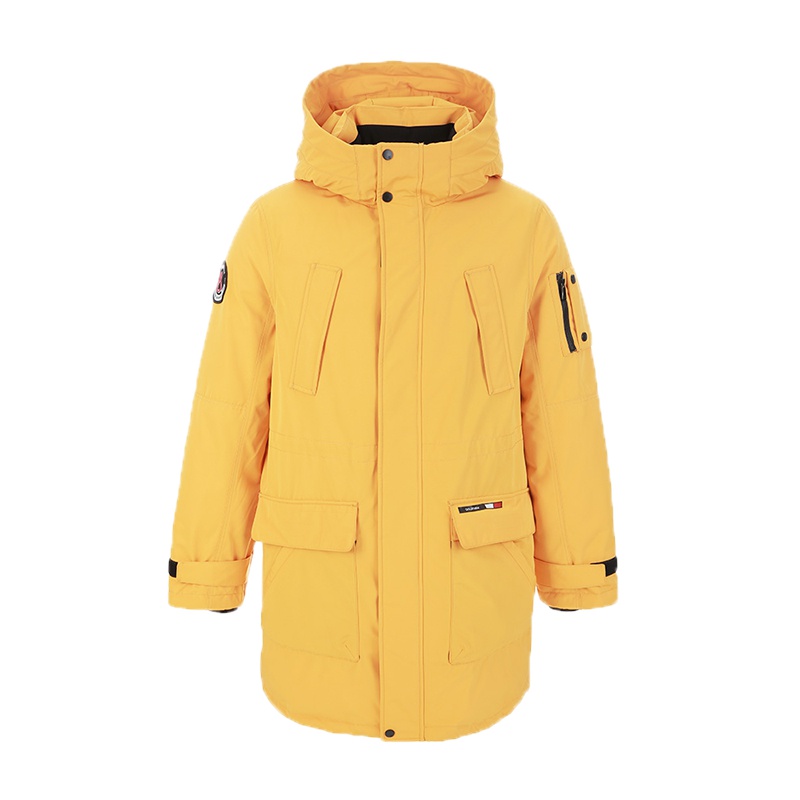 高梵羽绒服男中长款2019新款时尚韩版潮流简约冬季保暖外套反季潮