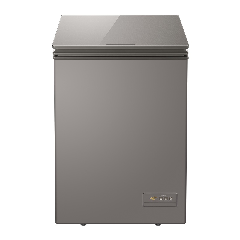 海尔(Haier)100升家用卧式冰柜冷柜小冰箱 减霜80% PCM内胆 -40℃深冷 一级能效BC/BD-100HET