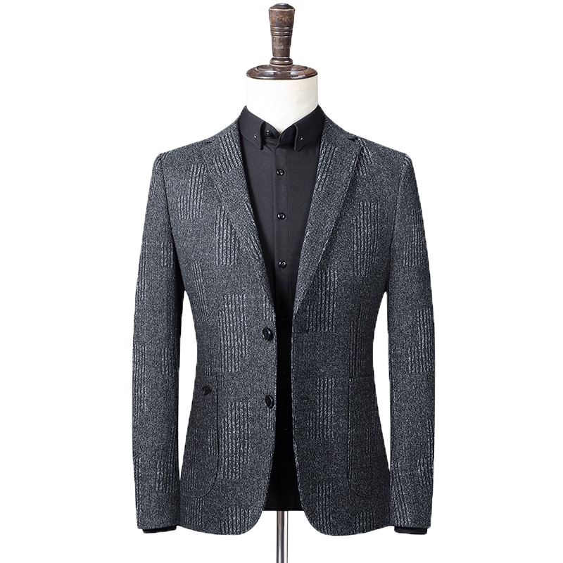 冰洁 休闲西装男中青年商务男士2020春秋季新款外套上衣