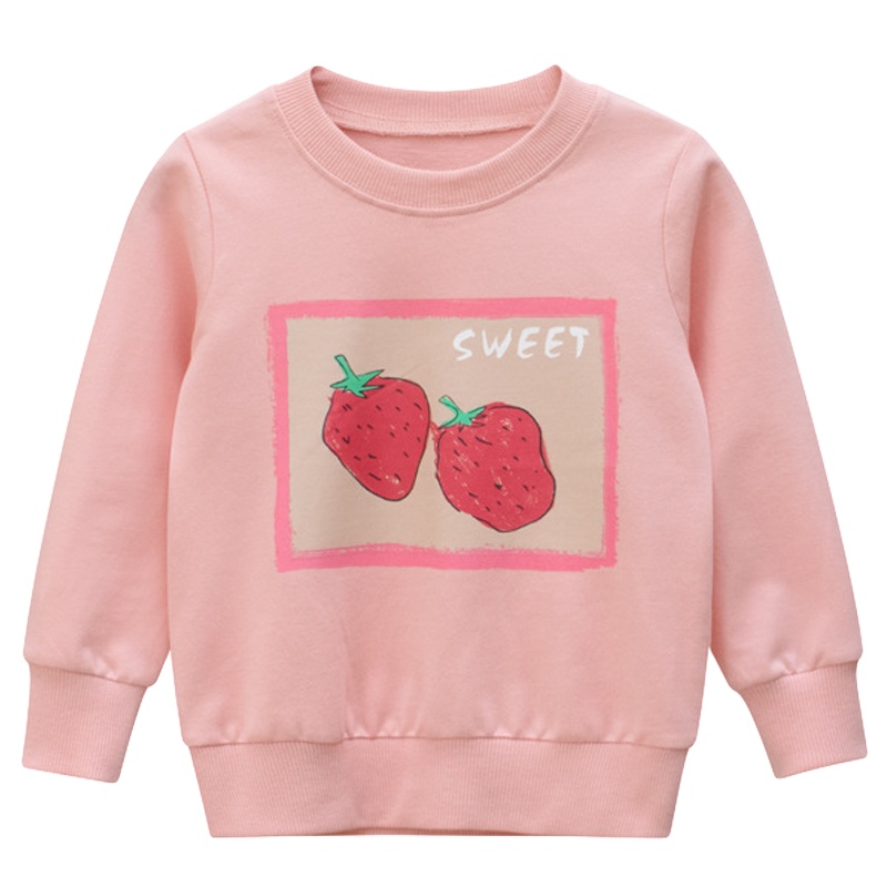 韩版27童装秋冬2020新款儿童卫衣纯棉长袖女童宝宝衣服元氣小猴STRONG MONKEY