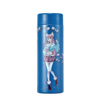 猫妖的诱惑-菲雅保温杯 蓝色 10404BFYB-320BL 卡通小型水杯蓝色 320mL(单位:个)