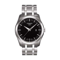 天梭(TISSOT)库图系列时尚商务休闲简约钢带石英男士手表T035.410.11.051.00