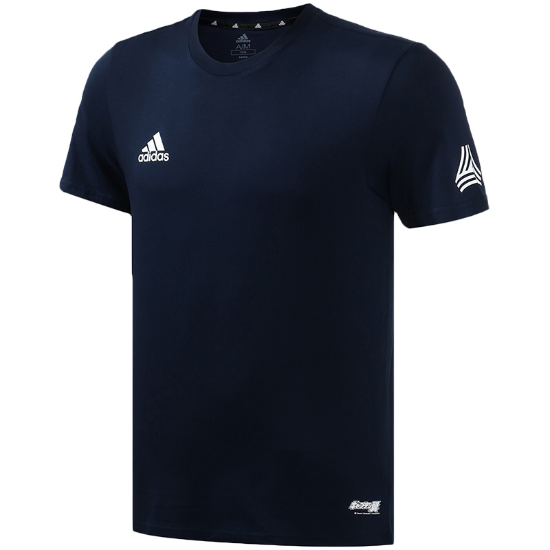 阿迪达斯男服短袖T恤足球小将运动健身足球服装FJ6228