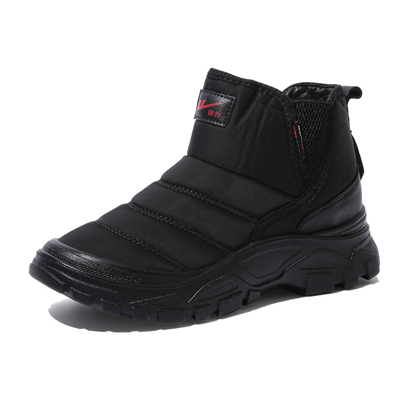 回力短筒雪地靴子年新款秋冬季鞋保暖加绒短靴加厚棉鞋子