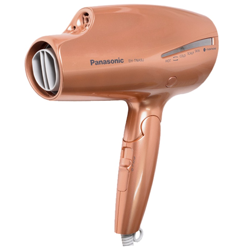 松下(Panasonic)日本电吹风机EH-TNA9J纳米水离子电吹风 家用速干恒温护发吹风筒 日本原装进口国际电压