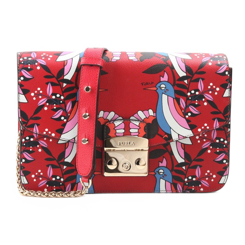 Furla芙拉女士印花单肩斜挎包941806