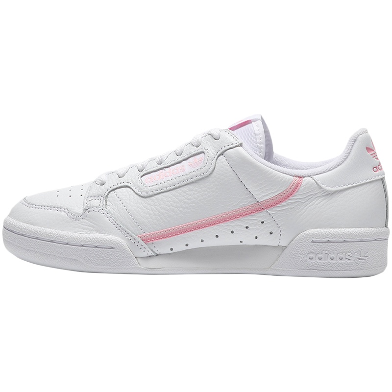 【自营】阿迪达斯三叶草女鞋板鞋 80经典小白鞋G27722