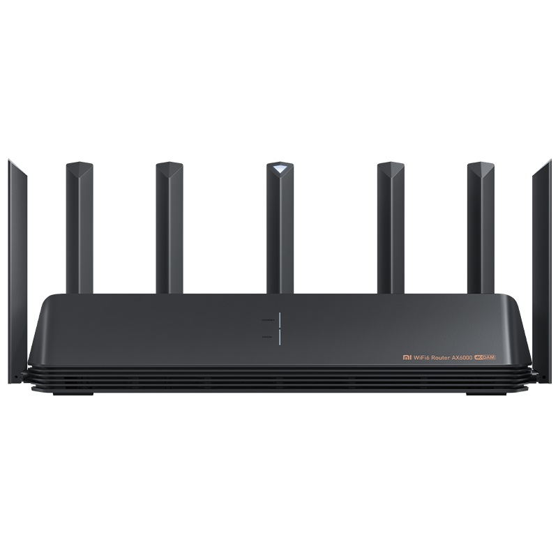 小米(MI)路由器AX6000 全屋智能无线 WIFI6增强版 Mesh组网 信号放大器 6000兆级无线速率家用办公穿墙王