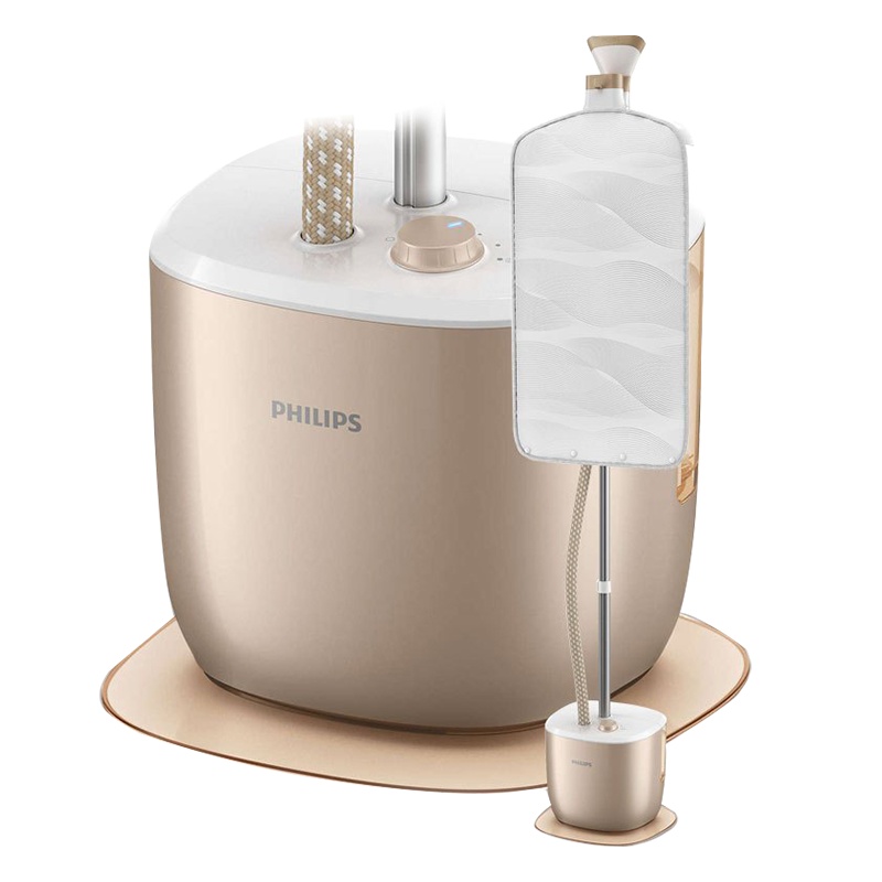 飞利浦(Philips)蒸汽挂烫机 五档蒸汽调节 1.6L可分离式水箱立式蒸汽挂烫机 GC522/68