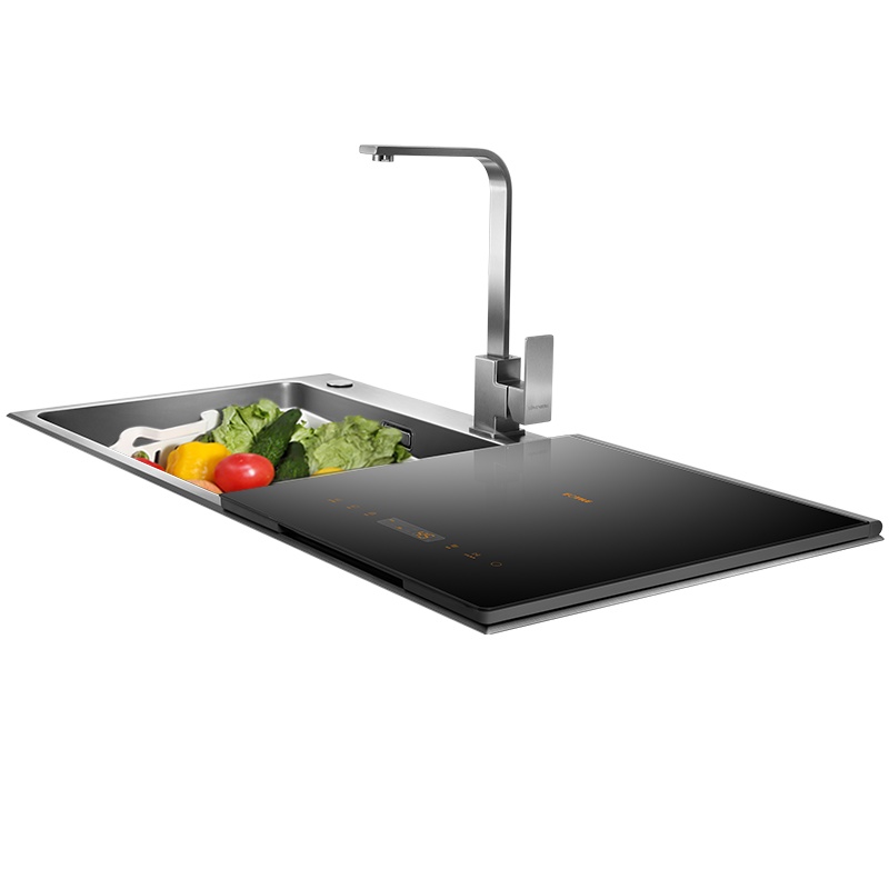 [专柜同款]方太(FOTILE)水槽洗碗机嵌入式 全自动三合一洗果蔬洗海鲜 2-6口之家 除菌 洗碗机K3A