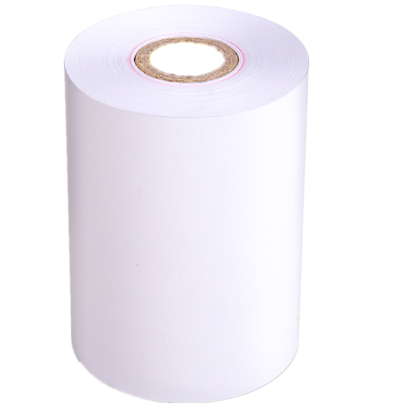 得力deli3202收银纸加厚热敏小票纸57mm*50mm美团外卖小票打印纸 超市餐饮 20米/卷 100卷/箱