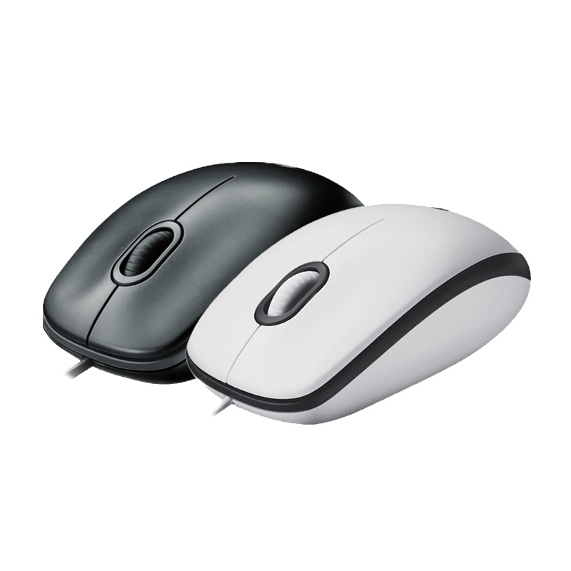 罗技(Logitech) M100r 有线光电鼠标 办公台式笔记本电脑家用游戏 即插即用 三年质保