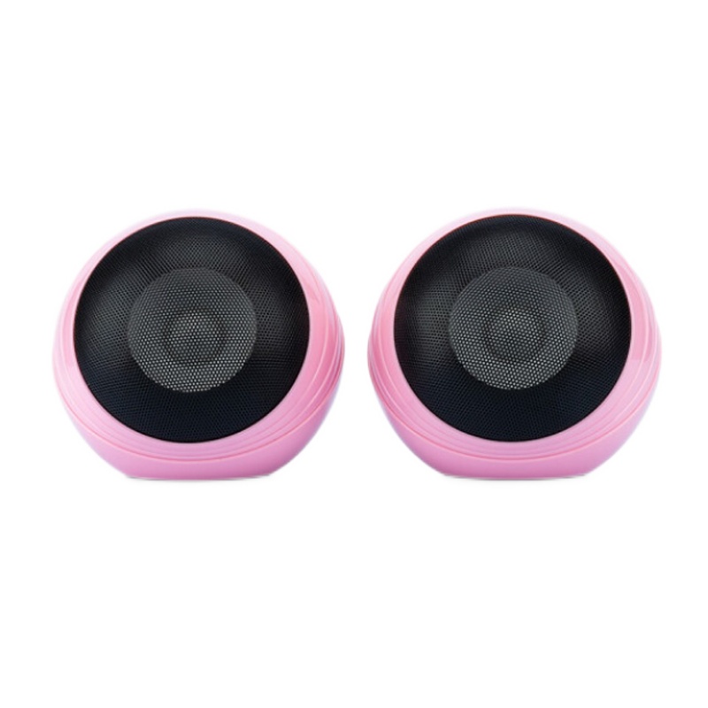 惠威(HIVI)S3 PLUS真无线蓝牙便携式音响 可分单双声道使用 樱花粉