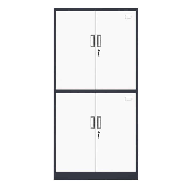 鑫金虎 文件柜套色钢制加厚办公柜资料柜档案柜通双节