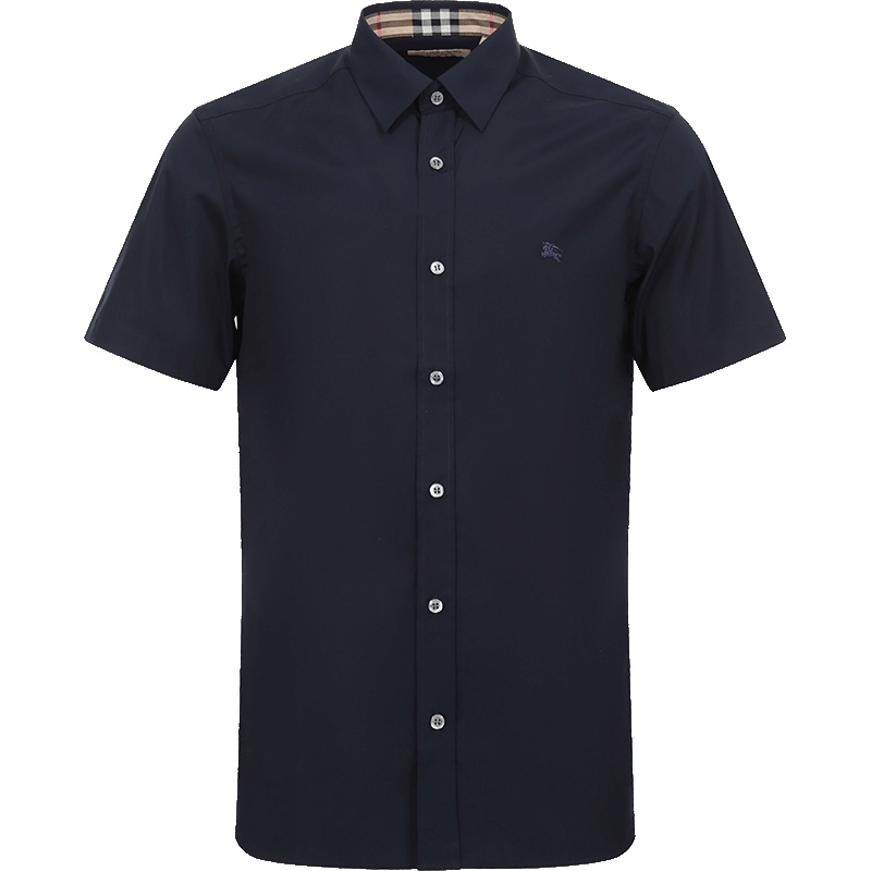 BURBERRY 博柏利 男款棉质短袖衬衫