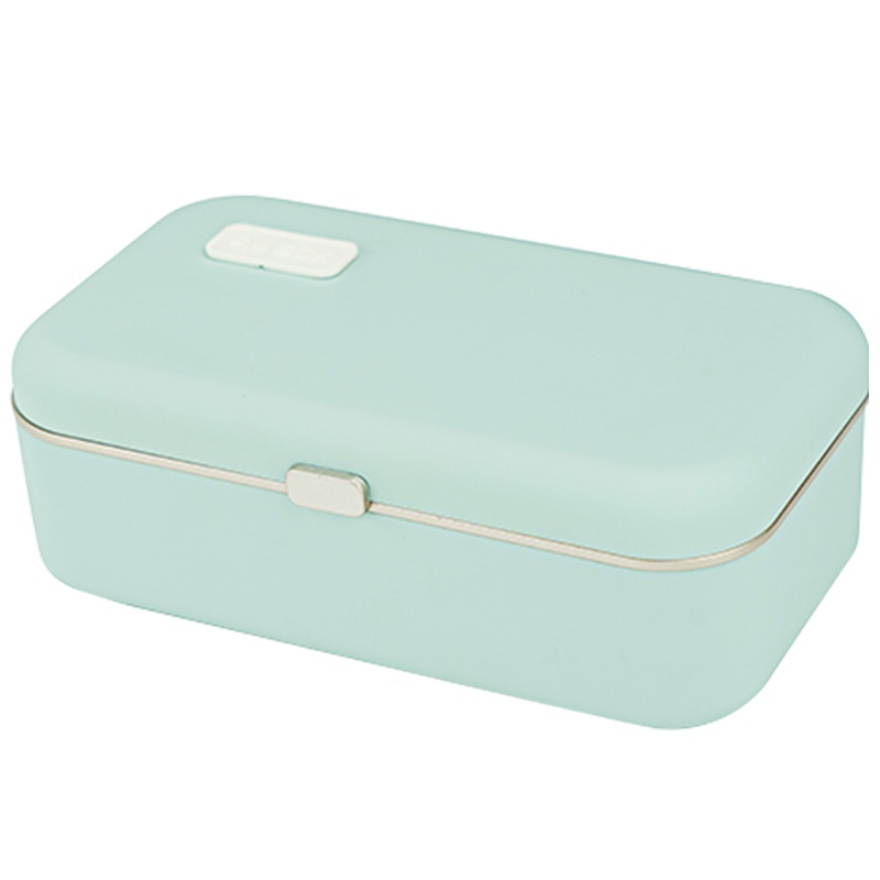 适盒 A4BOX 电加热饭盒 插电保温 上班族电热便携热饭神器便当盒车载套装(绿色)饭盒+餐具+车载