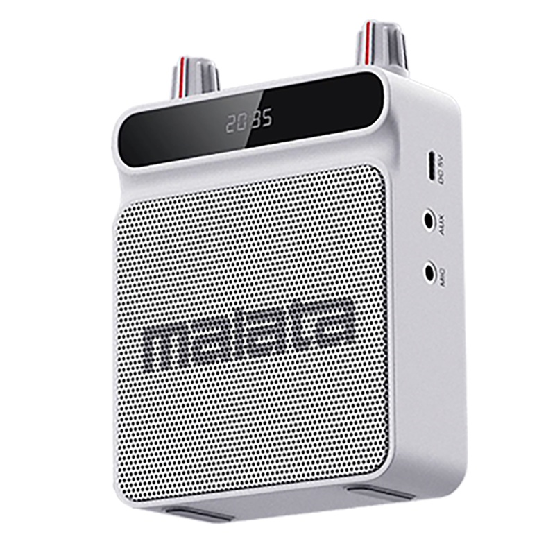 万利达 Malata SP510 pro 小蜜蜂扩音器教师专用无线耳麦上课宝户外讲课领夹式麦导游喊话喇叭白色