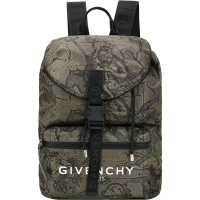 GIVENCHY 纪梵希 男士 织物双肩背包军 BK500MK0YC