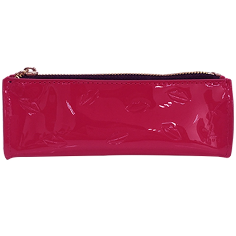 圣罗兰(YSL) 唇印红色漆皮化妆包