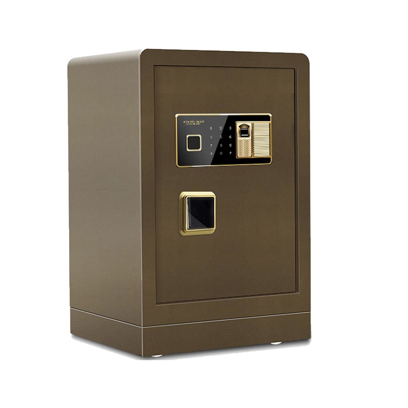 榭邦 品质保险柜办公柜文件柜 保险柜 密码柜家用保险箱70cm保险柜 古铜色指纹