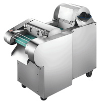 乐创(lecon)商用多功能切菜机 全自动不锈钢食堂土切片切丝机切丁机 LC-J-YQC660