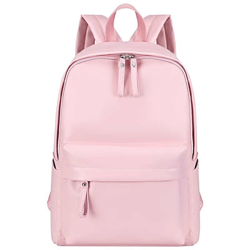 第九城（V.NINE） 双肩包女士电脑包时尚百搭休闲背包韩版高中大学生书包女