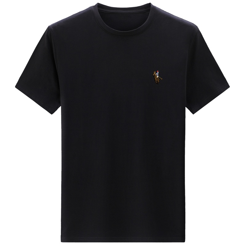 传奇保罗短袖t恤男士夏季时尚潮流半袖夏季打底衫品牌logo小马标男装上衣