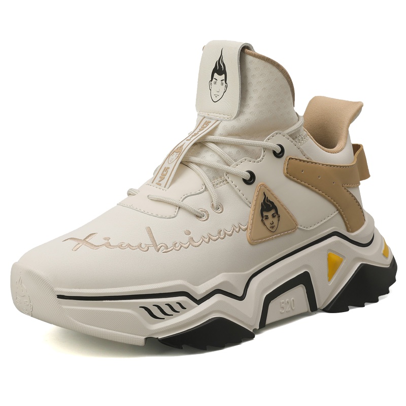 英伦班纳(ENLEN&BENNA)男鞋秋冬季2019新款男士跑步鞋百搭运动鞋男运动休闲潮鞋老爹鞋子