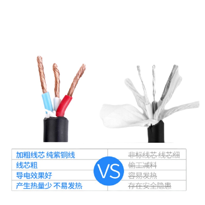 蜀兴 RVV3*4平方国标铜线 三芯室外软护套 100米
