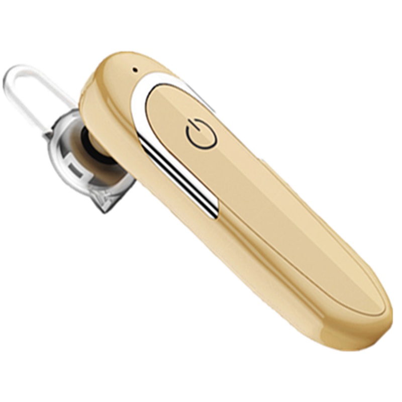 VIPin S5时尚商务无线蓝牙耳机 蓝牙5.0 立体声音乐耳塞式耳机 超长待机60天通用于苹果 安卓 土豪金色