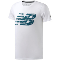 NB/New Balance男装短袖T恤简约时尚休闲运动服AMT91099-WT.