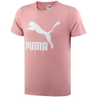 PUMA彪马男装运动服圆领LOGO短袖跑步健身T恤596535
