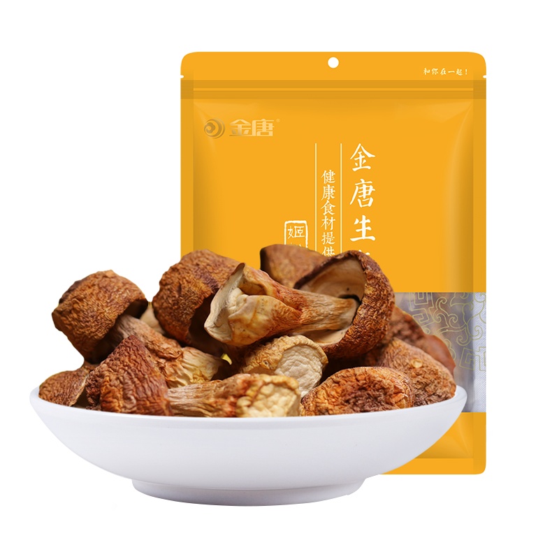 金唐 KTANG 姬松茸200g 云南特产 巴西菌菇 松茸干货 山珍南北干货