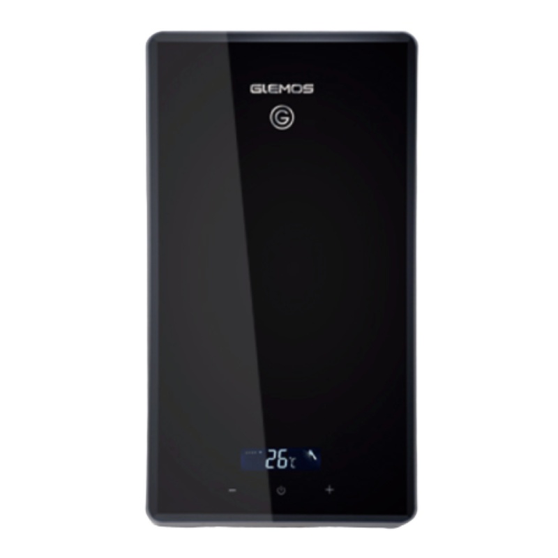 格林姆斯(GLEMOS)GL8-85即热式电热水器 超薄触摸智能恒温水电分离变频加热免储水8500W 黑色钢化玻璃