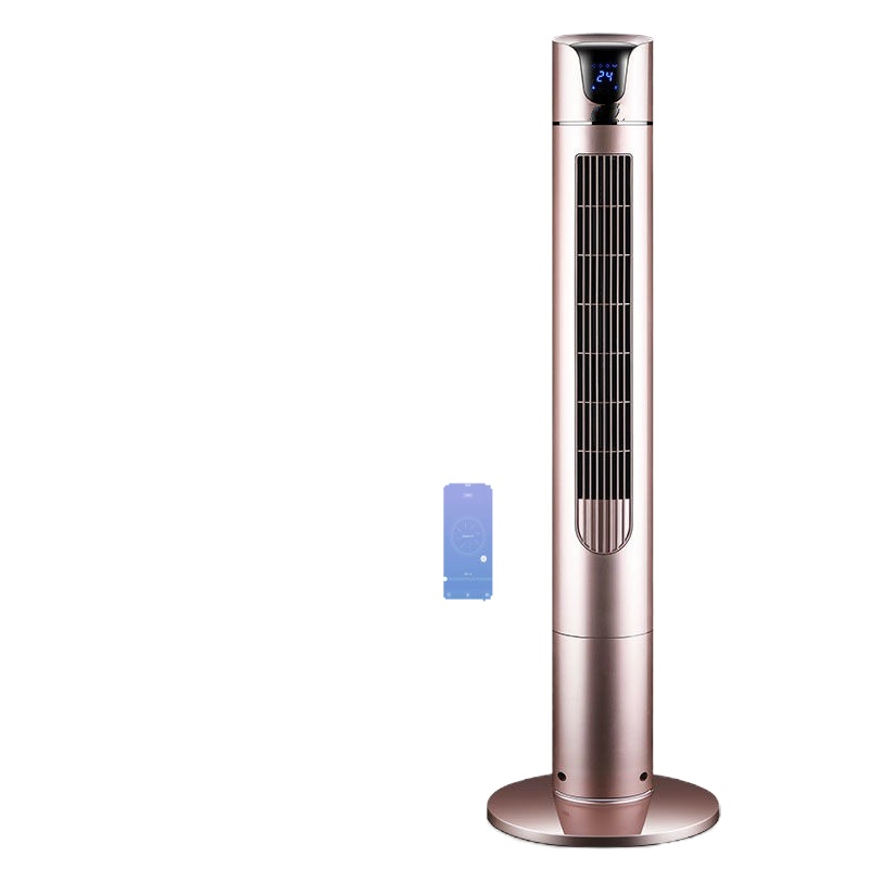 电风扇家用塔扇落地扇遥控摇头定时立式台式宿舍无叶风扇 WIFI款(105厘米)线长3米