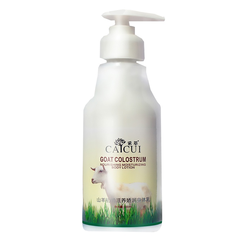 山羊初奶滋养娇润身体乳300ml 保湿补水滋润营养身体润肤乳 采萃滋润营养保湿补水去角质爽肤嫩白肌肤