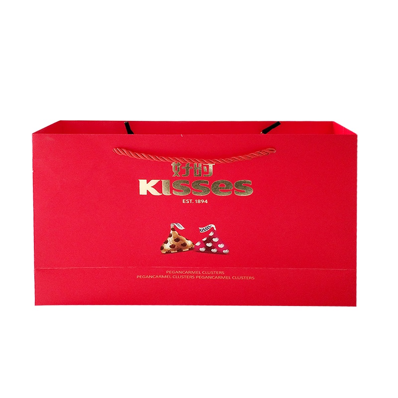 好时牛奶巧克力手提袋尺寸17*26*7