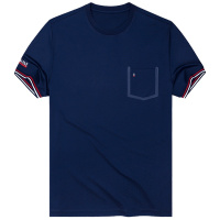 布先生圆领冰爽速干短袖T恤 纯色简约男士休闲夏装t恤 AT10429