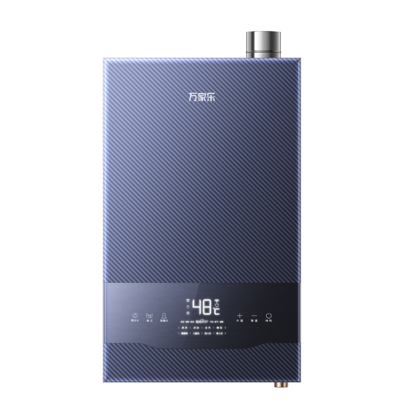 万家乐 16升零冷水热水器燃气热水器燃热 一级能效冷凝式 增压大水量无线魔盒远控热水器天然气JSLQ27-16RL7