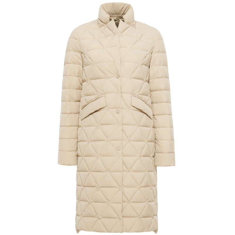 波司登中长款秋冬新款白鹅绒轻薄款保暖羽绒服女