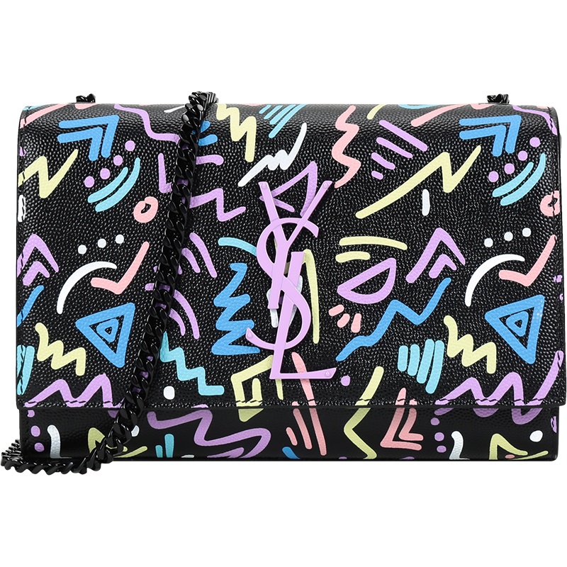 SAINT LAURENT 圣罗兰 女士牛皮手提单肩斜挎包链条包 469390 09JTU