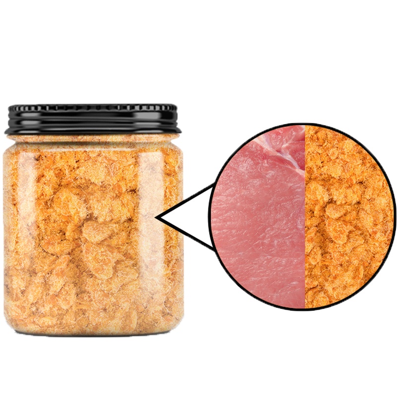 一贯宠物金丝肉松狗狗零食猫咪肉松新鲜猪肉全阶段猫狗伴粮训练奖励通用100g 500g