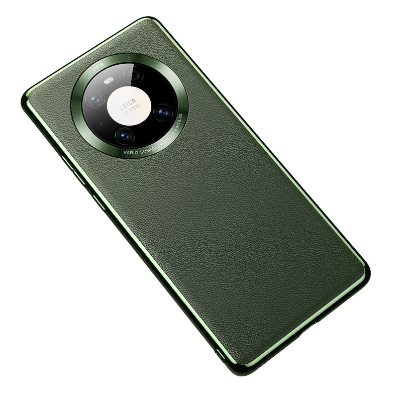 古尚古华为Mate40Pro手机壳Mate40真皮奢华mete全包抗防摔mt40+超薄素皮保护壳新款por男mte