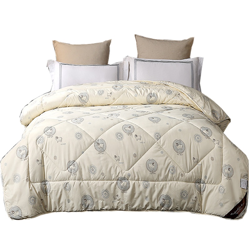 北极绒/Bejirog纯羊毛被子冬被芯加厚保暖冬季棉被单人学生宿舍被褥四季通用