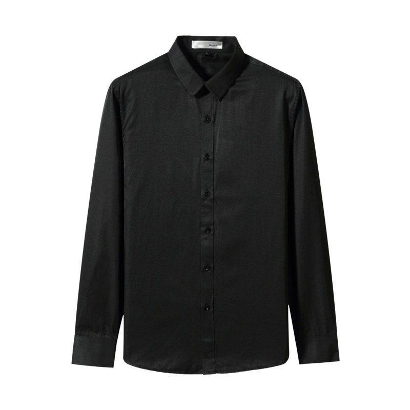 Artsdon/阿仕顿长袖衬衫春秋季基础款简约长袖衬衫男