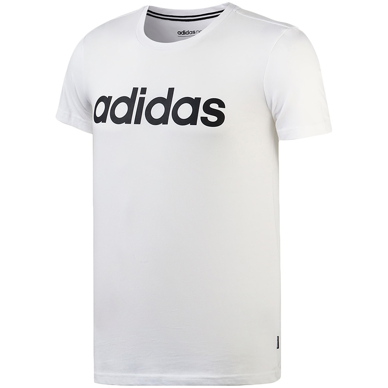 【自营】adidas阿迪达斯NEOLOGO款短袖T恤DM4284 L DM4284白色